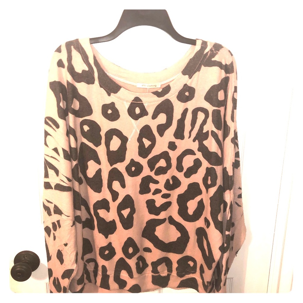 Soft Cheetah Print sweater